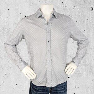 Buttercloth Shirt Size Medium Floral Burst Butter Cloth